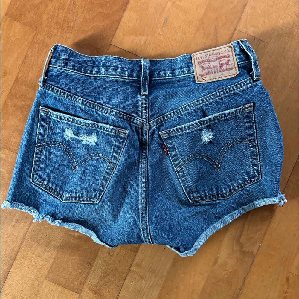 Levi's Classic Blue Jean Shorts